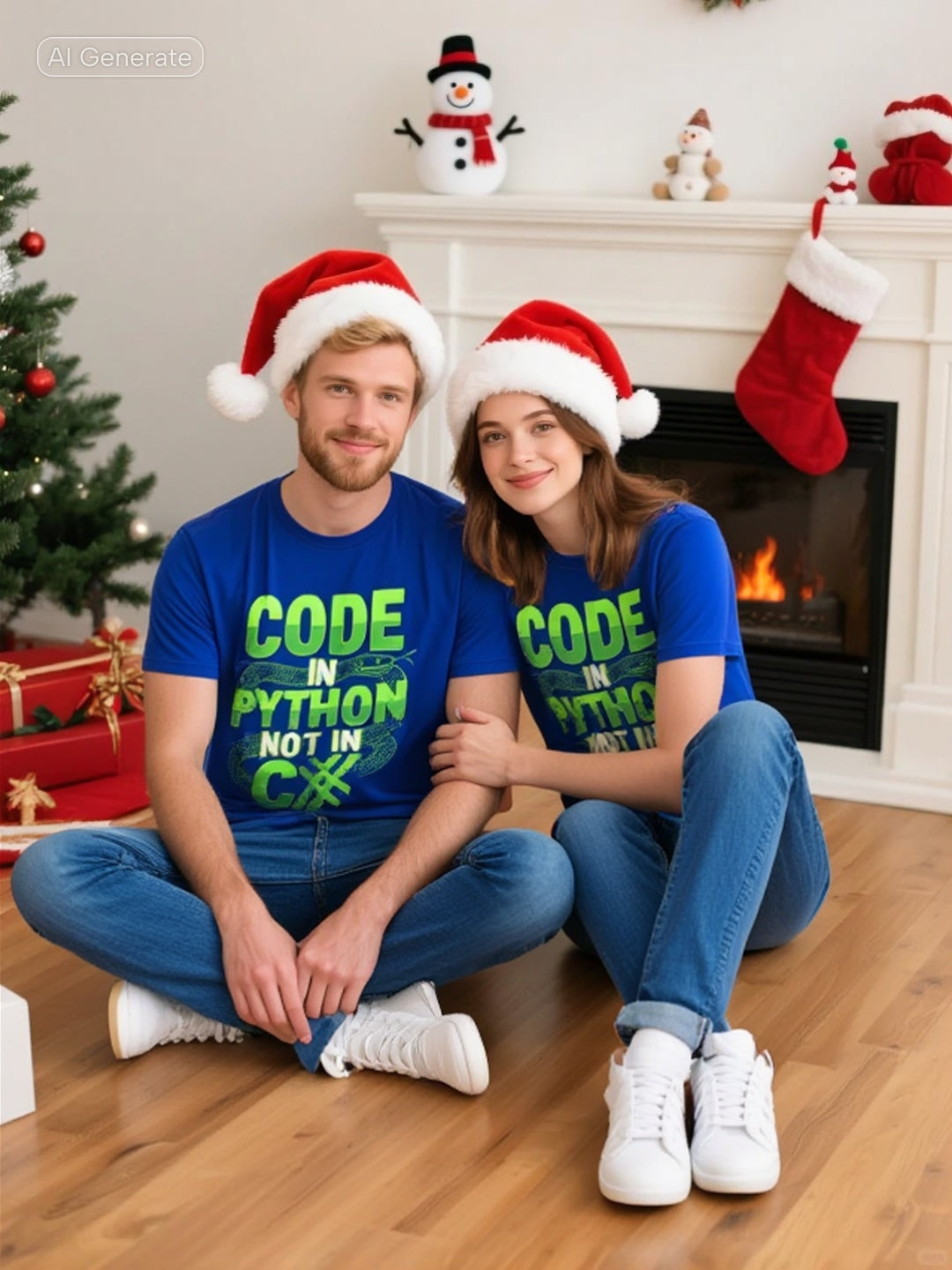 Code in Python t-shirt